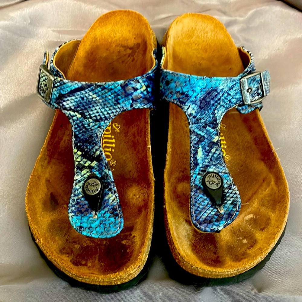 Size 39 Papillio Birkenstock Snake Mosaic Gizeh